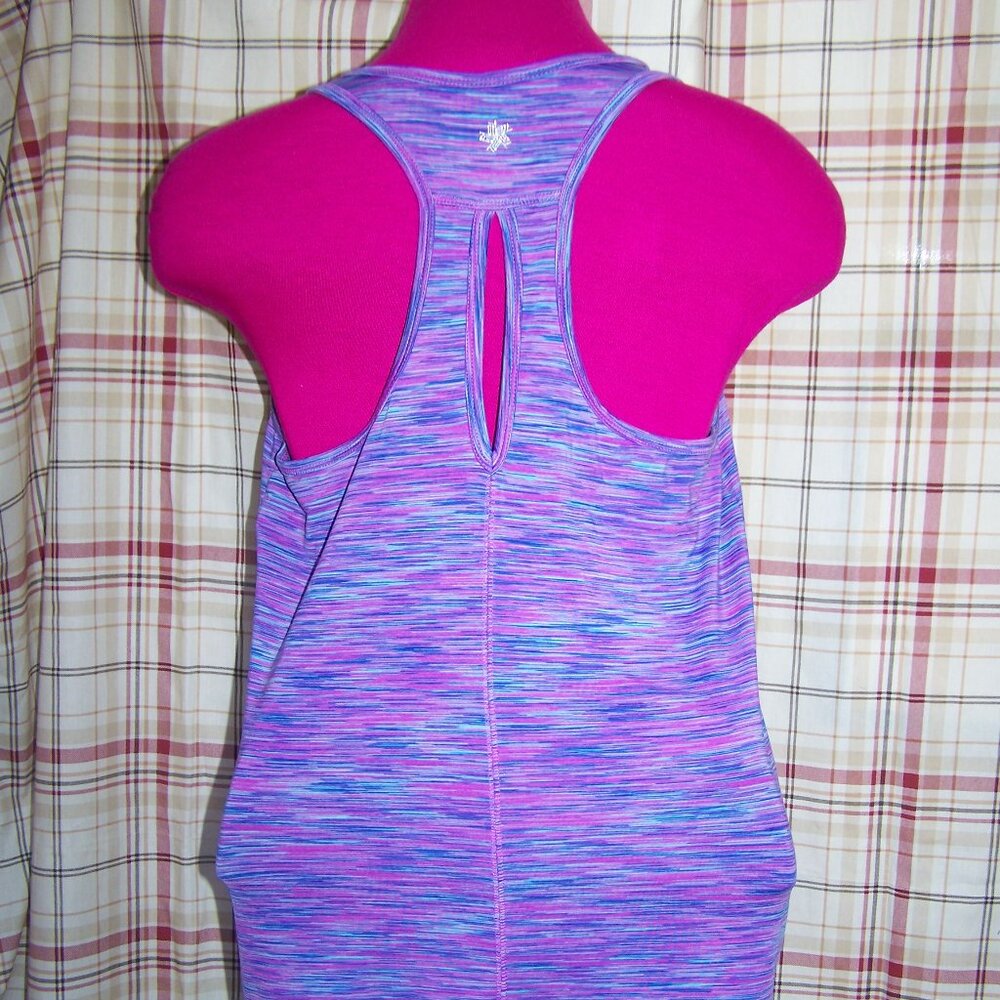 Tek Gear Purple/Blue Workout Top Sz M - Picture 4 of 6